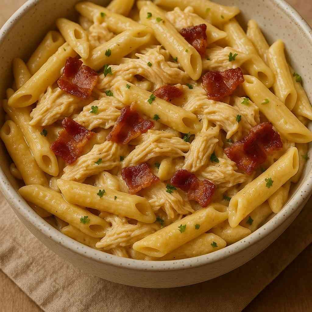 crack chicken penne recipe​ - Chickens